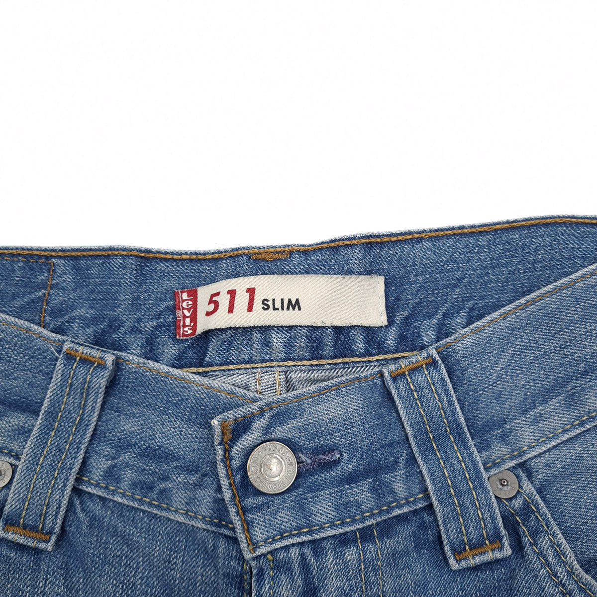 Vintage Levi's Jeans 511 Slim Men Straight Size W34 L34, detail view 4, image 6 of 10
