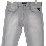 Vintage Replay Jeans Anbass Men Stretch Slim Straight Size W33 L31, back view, image 2 of 13