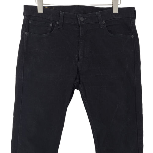 Vintage Levi's Jeans 519 Hi-Ball Men Stretch Slim Skinny Size W36 L30, back view, image 2 of 9