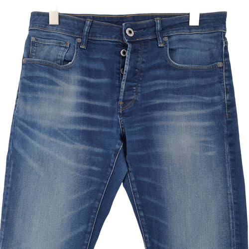 Vintage G-Star Jeans 3301 Slim Men Stretch Straight Size W32 L30, back view, image 2 of 9