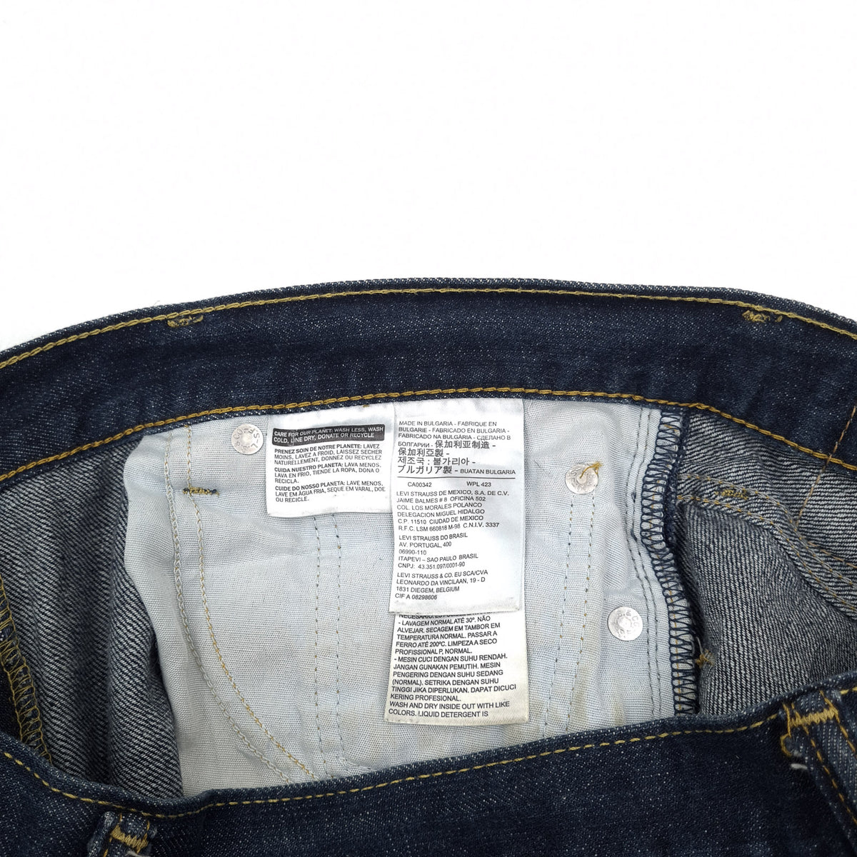 Vintage Levi's Jeans 511 Men Slim Straight Size W33 L30, detail view 5, image 7 of 10