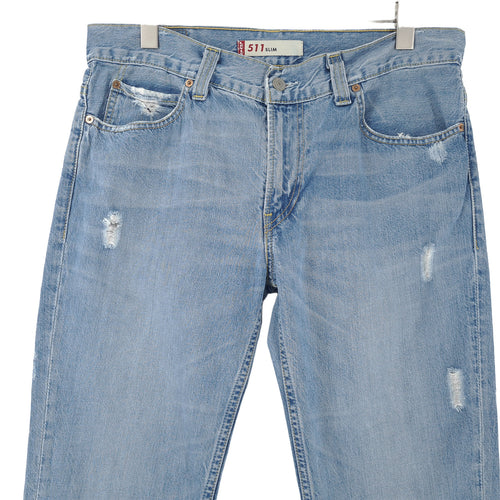 Vintage Levi's Jeans 511 Slim Men Straight Size W36 L34, back view, image 2 of 8
