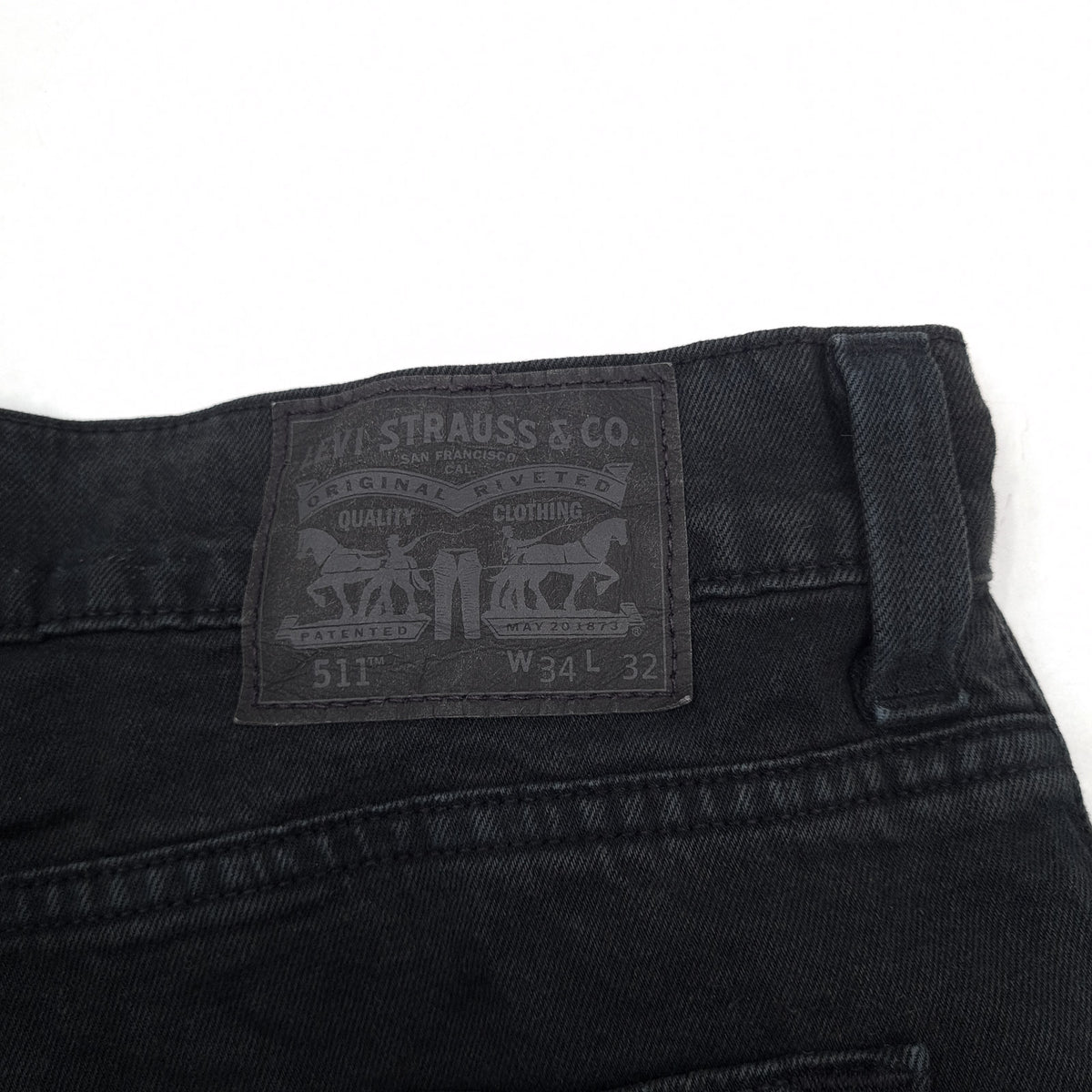 Levi's Jeans 511 Men Stretch Slim Straight Size W34 L32, detail view 3, image 5 of 9