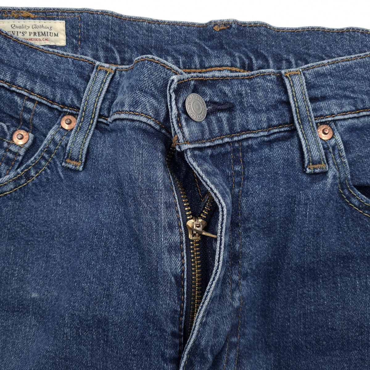 Levi's Jeans 512 Men Stretch Slim Tapered Size W33 L32, detail view 5, image 7 of 11
