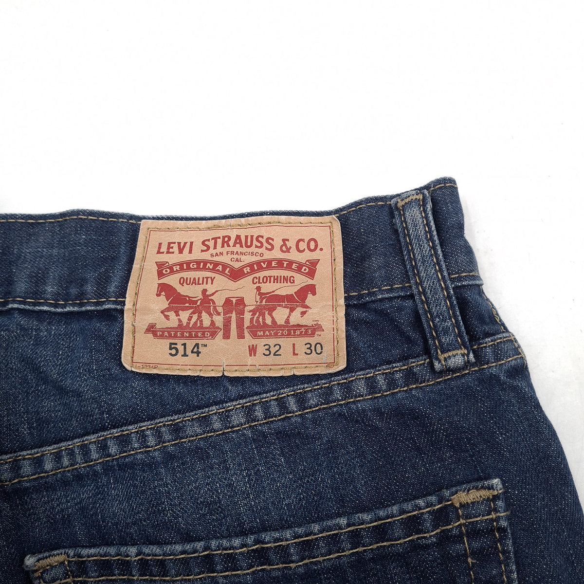 Vintage Levi's Jeans 514 Men Regular Straight Size W32 L30, detail view 3, image 5 of 9