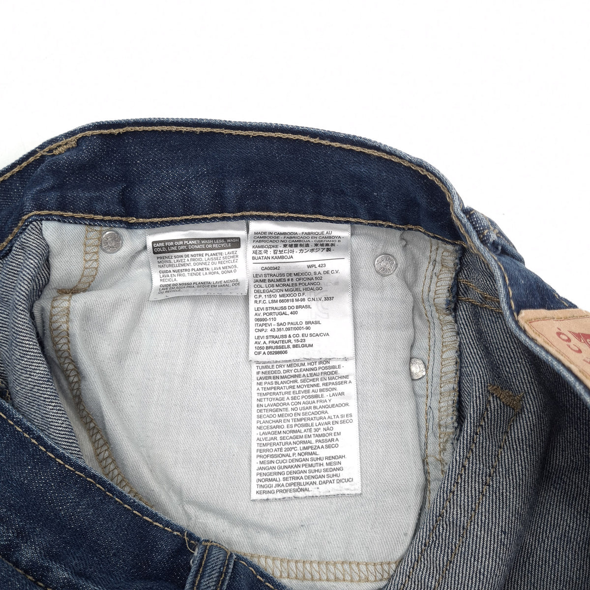 Vintage Levi's Jeans 514 Men Regular Straight Size W32 L30, detail view 5, image 7 of 9