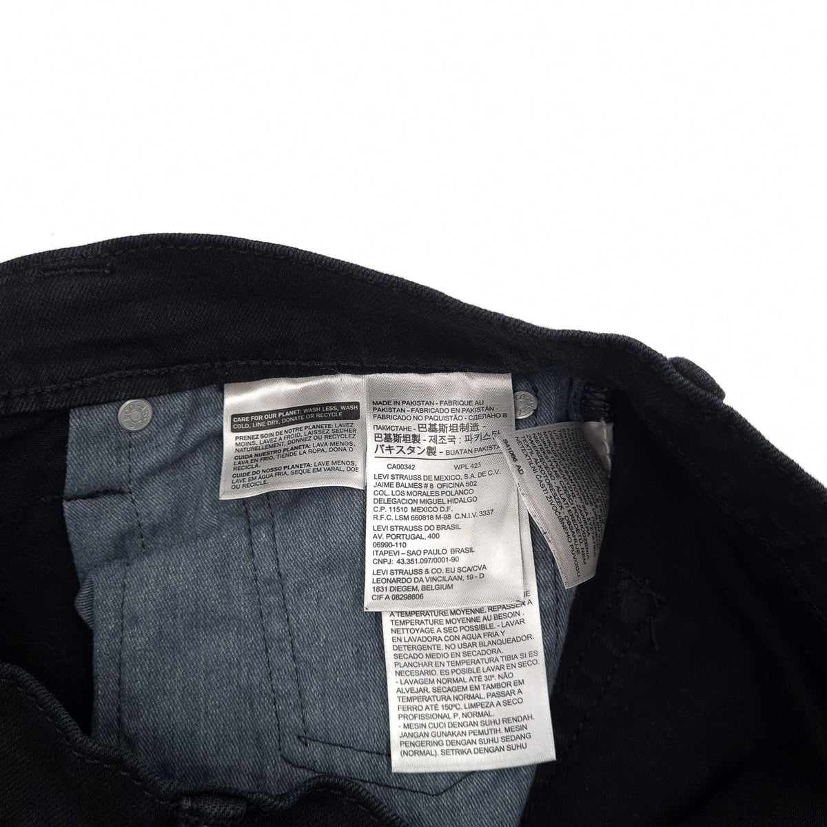 Levi's Jeans 512 Men Stretch Slim Tapered Size W33 L30, detail view 5, image 7 of 9