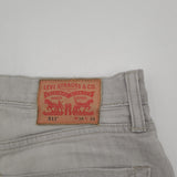 Vintage Levi's Jeans 511 Men Stretch Slim Straight Size W34 L26, detail view 3, image 5 of 10