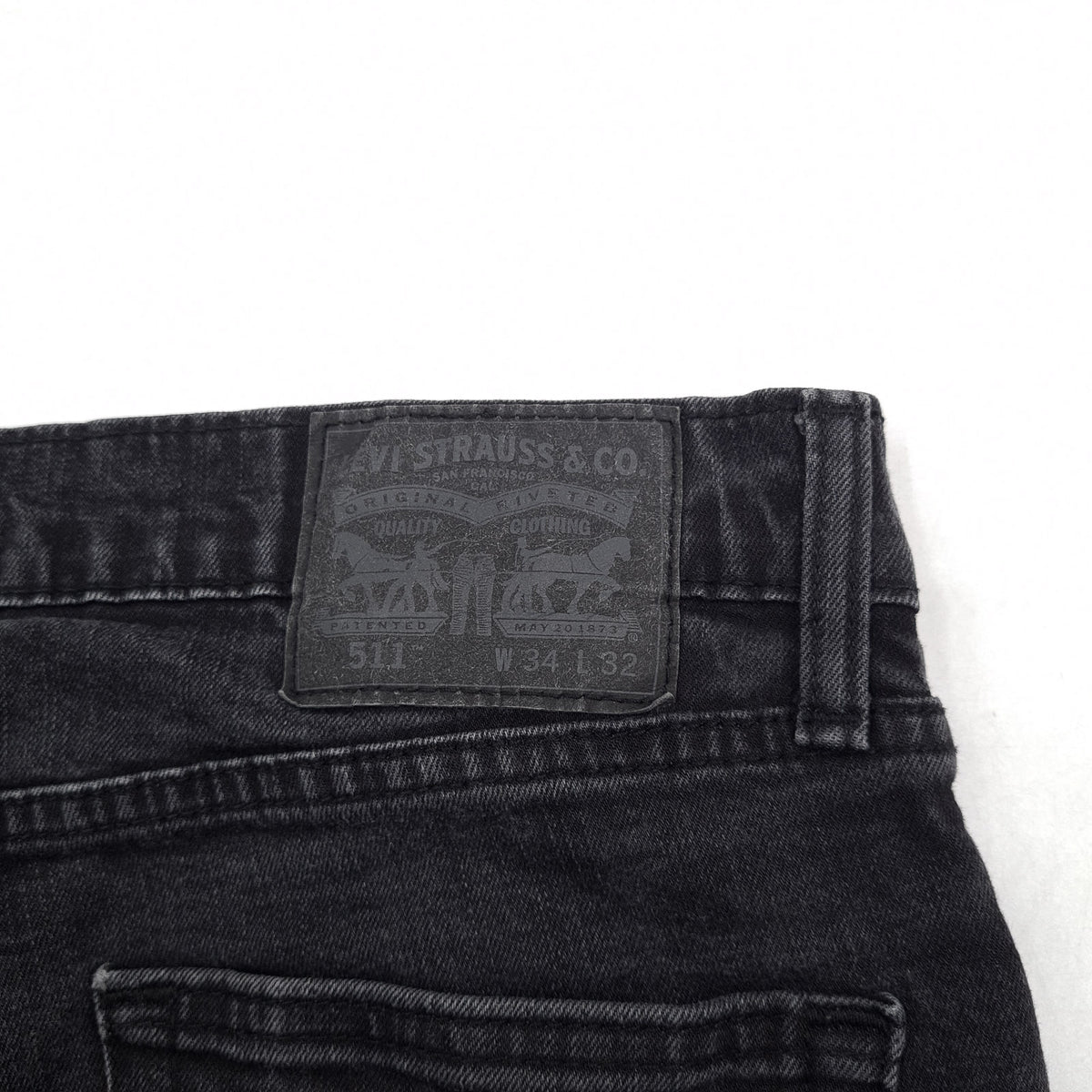 Levi's Jeans 511 Men Stretch Slim Straight Size W34 L32, detail view 3, image 5 of 9