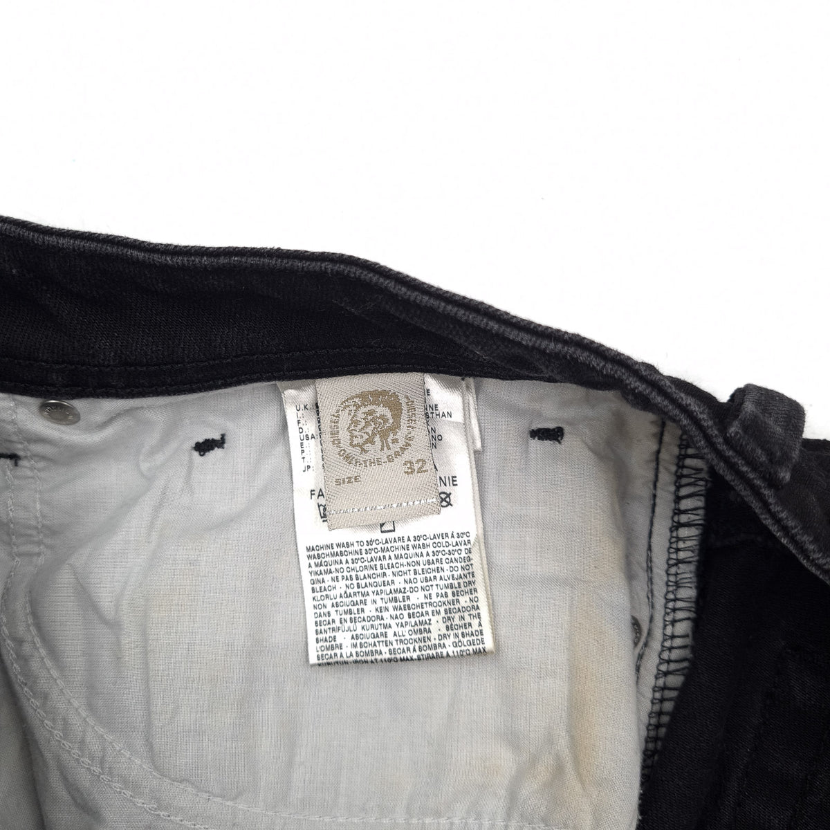 Diesel Jeans Thanaz Men Stretch Slim Skinny Size W32 L34, detail view 5, image 7 of 8