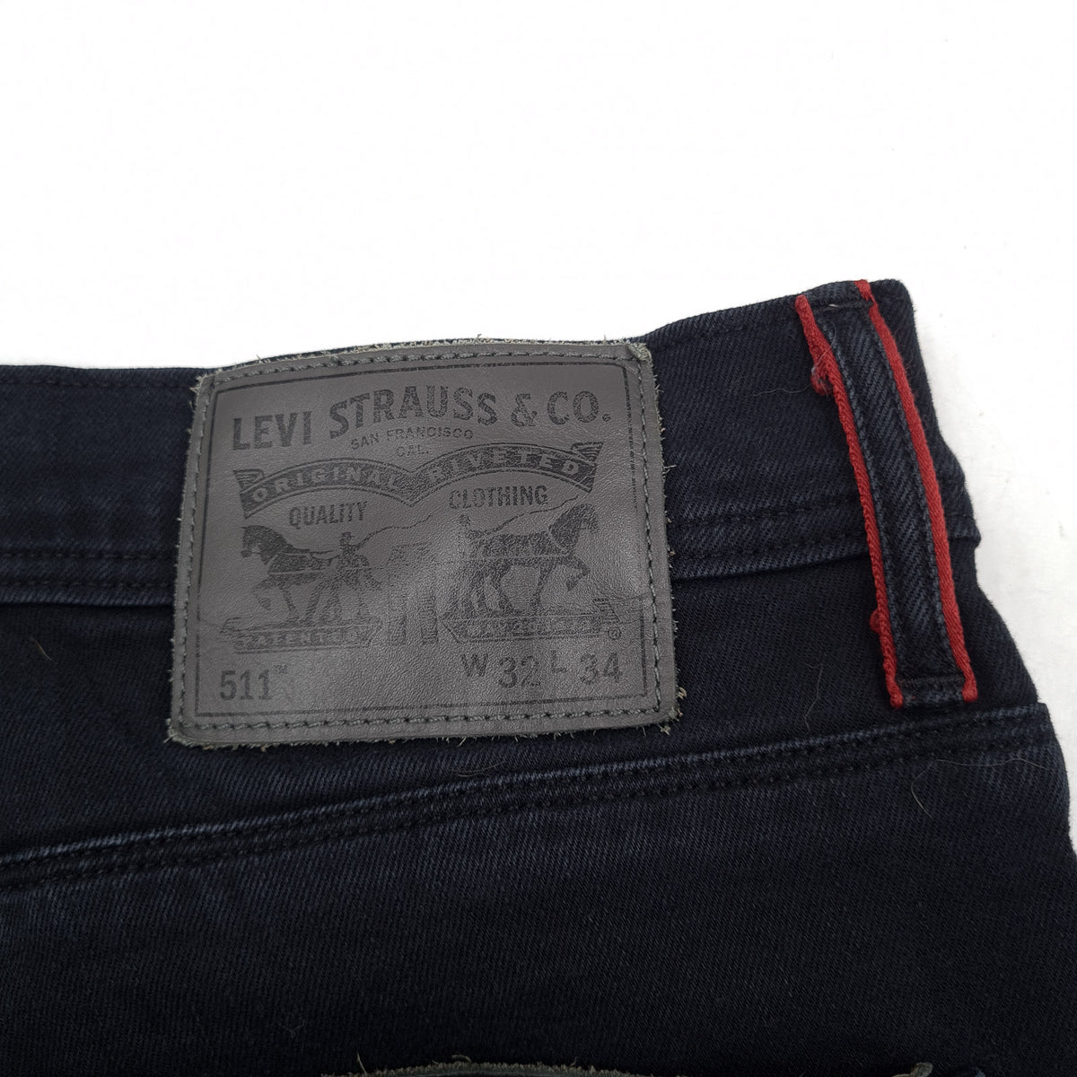 Levi's Jeans 511 Men Stretch Slim Straight Size W32 L34, detail view 3, image 5 of 7