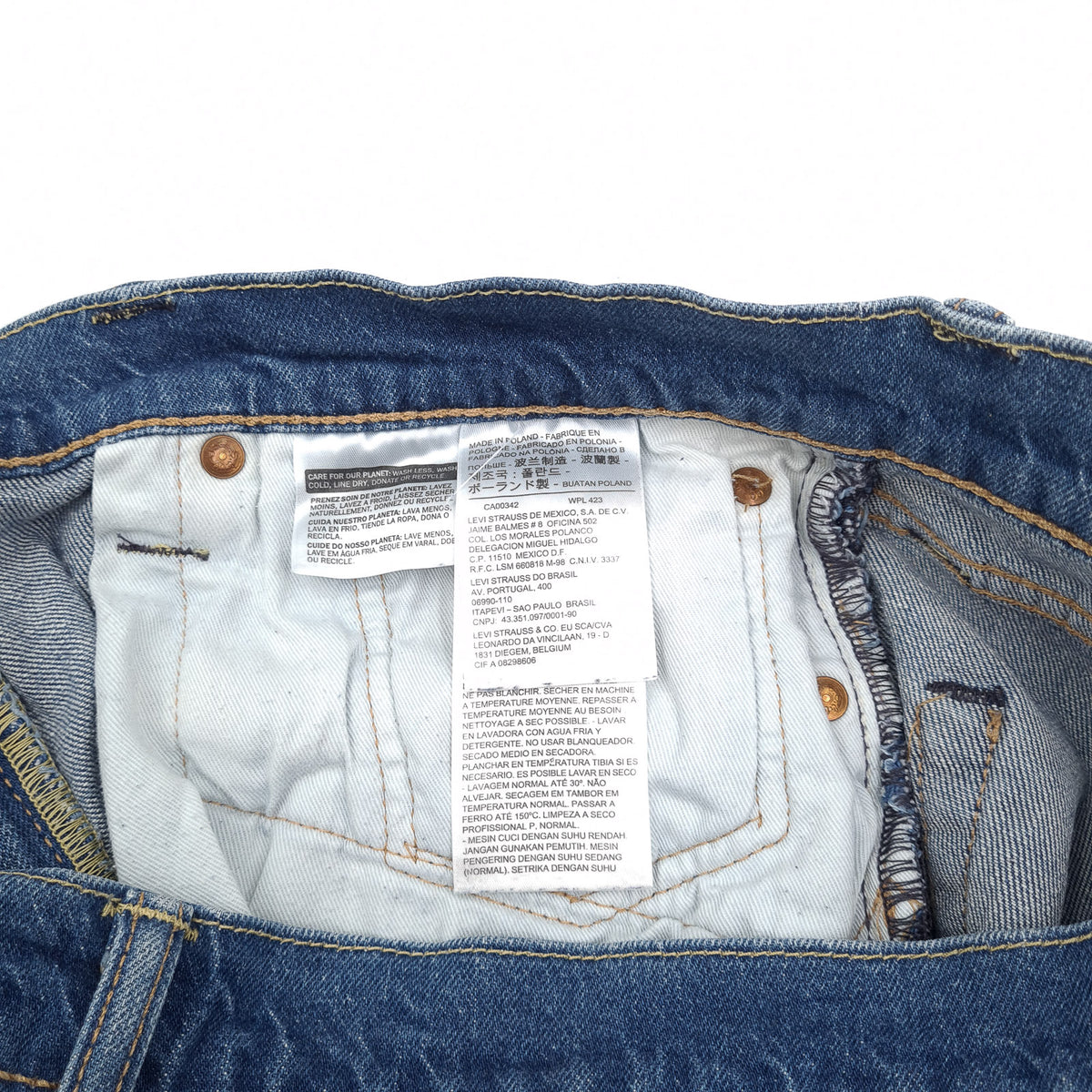 Levi's Jeans 511 Men Stretch Slim Straight Size W34 L30, detail view 5, image 7 of 9