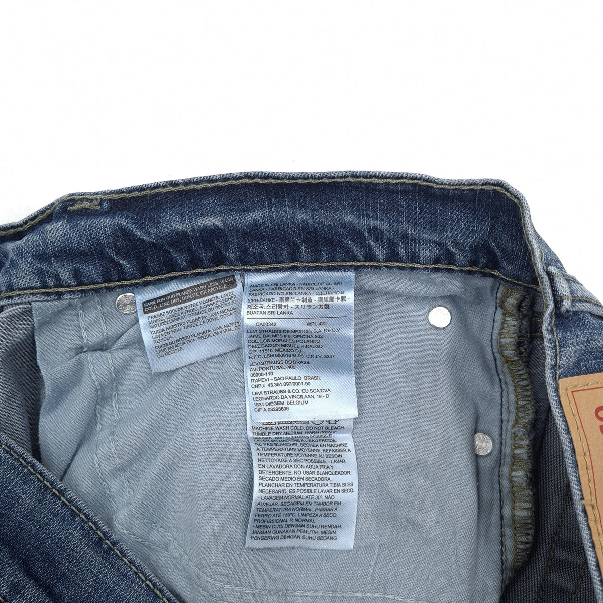 Levi's Jeans 511 Men Stretch Slim Straight Size W34 L30, detail view 5, image 7 of 9