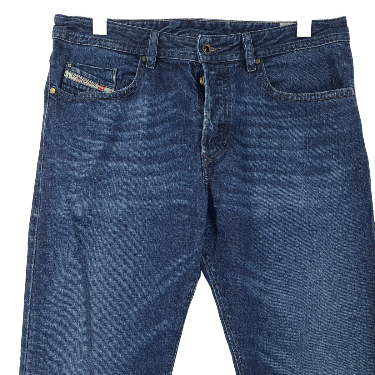 Diesel Jeans Buster Men Regular Slim Tapered Size W33 L32, back view, image 2 of 8