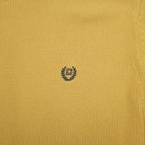 Chaps Vintage Mens Jumper Sweater Cotton Yellow Crew Neck Pullover Knit Size, detail view 3, image 5 of 7