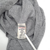 Superdry Vintage Mens Jumper Sweater Cotton Cashmere Grey Crew Neck Pullover Size S, detail view 4, image 6 of 7