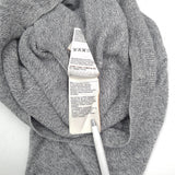 Superdry Vintage Mens Jumper Sweater Cotton Cashmere Grey Crew Neck Pullover Size S, detail view 5, image 7 of 7