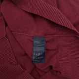 Tommy Hilfiger Vintage Mens Jumper Sweater Cotton Burgundy V-Neck Pullover Size M, detail view 4, image 6 of 7