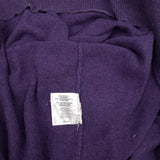 Gant Mens Jumper Sweater Cotton Purple V-Neck Pullover Knit Size XL, detail view 4, image 6 of 7