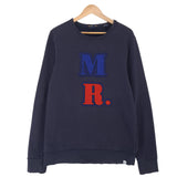 Scotch & Soda Mens Sweatshirt Cotton Blue Crew Neck Pullover Size, front view, image 1 of 7