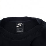 Nike Vintage Sweatshirt Cotton Black Crew Neck Pullover Men Size S, detail view 2, image 4 of 7