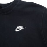 Nike Vintage Sweatshirt Cotton Black Crew Neck Pullover Men Size S, detail view 3, image 5 of 7