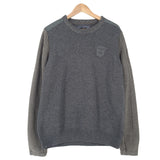 Pme Legend Mens Jumper Sweater Cotton Grey Crew Neck Pullover Knit Size XL, front view, image 1 of 8