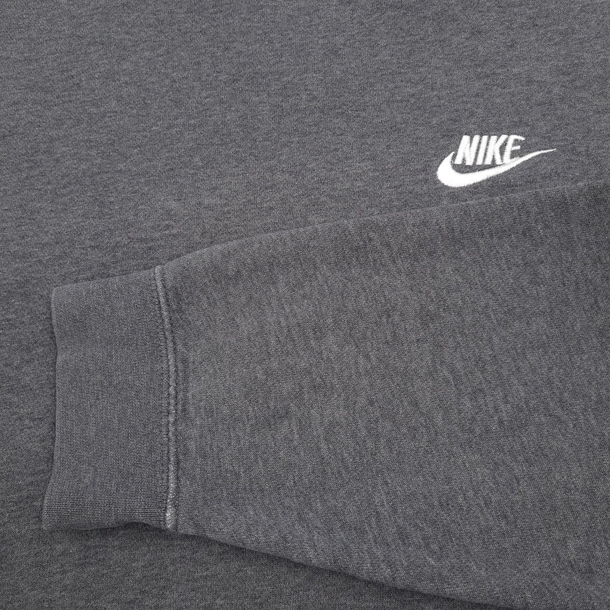 Nike Vintage Mens Sweatshirt Cotton Grey Crew Neck Pullover Size S, detail view 5, image 7 of 7
