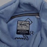 Camp David Vintage Mens Sweatshirt Cotton Blue Roll Neck Pullover Size XL, detail view 2, image 4 of 9
