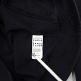 Hugo Boss Mens Full Zip Sweater Cotton Black High Neck Jumper Knit Size M, detail view 4, image 6 of 8