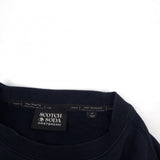 Scotch & Soda Mens Sweatshirt Cotton Blue Crew Neck Pullover Size S, detail view 2, image 4 of 7