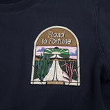 Scotch & Soda Mens Sweatshirt Cotton Blue Crew Neck Pullover Size S, detail view 3, image 5 of 7