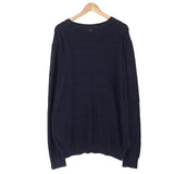 Napapijri Mens Jumper Sweater Cotton Blue Crew Neck Pullover Knit Size 2XL, detail view 1, image 3 of 8