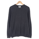 NN07 Mens Jumper Sweater Cotton Grey Crew Neck Pullover Knit Size, front view, image 1 of 6