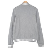 Carhartt Vintage Mens Cardigan Cotton Grey Round Neck Sweater Knit Size M, detail view 1, image 3 of 8