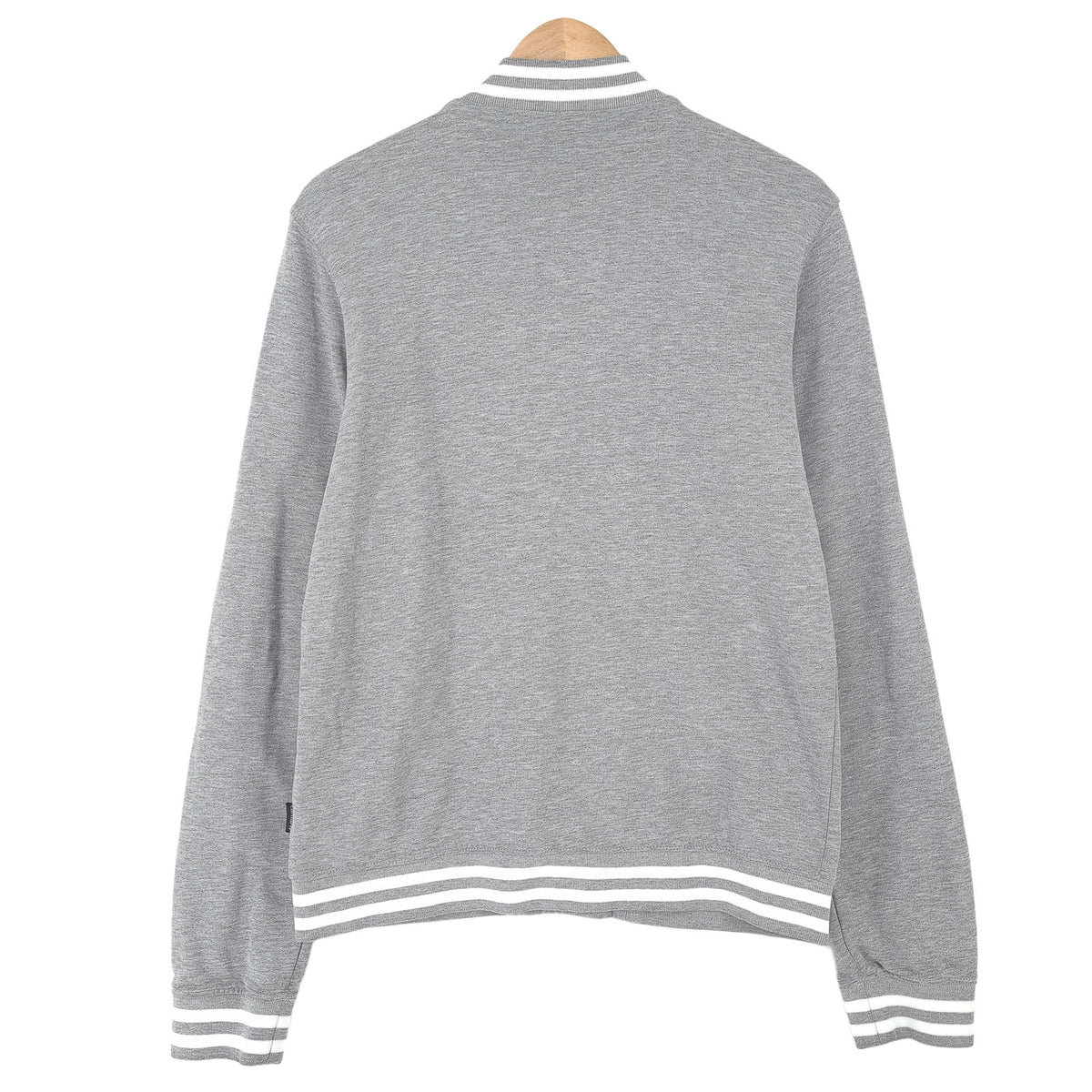 Carhartt Vintage Mens Cardigan Cotton Grey Round Neck Sweater Knit Size M, detail view 1, image 3 of 8