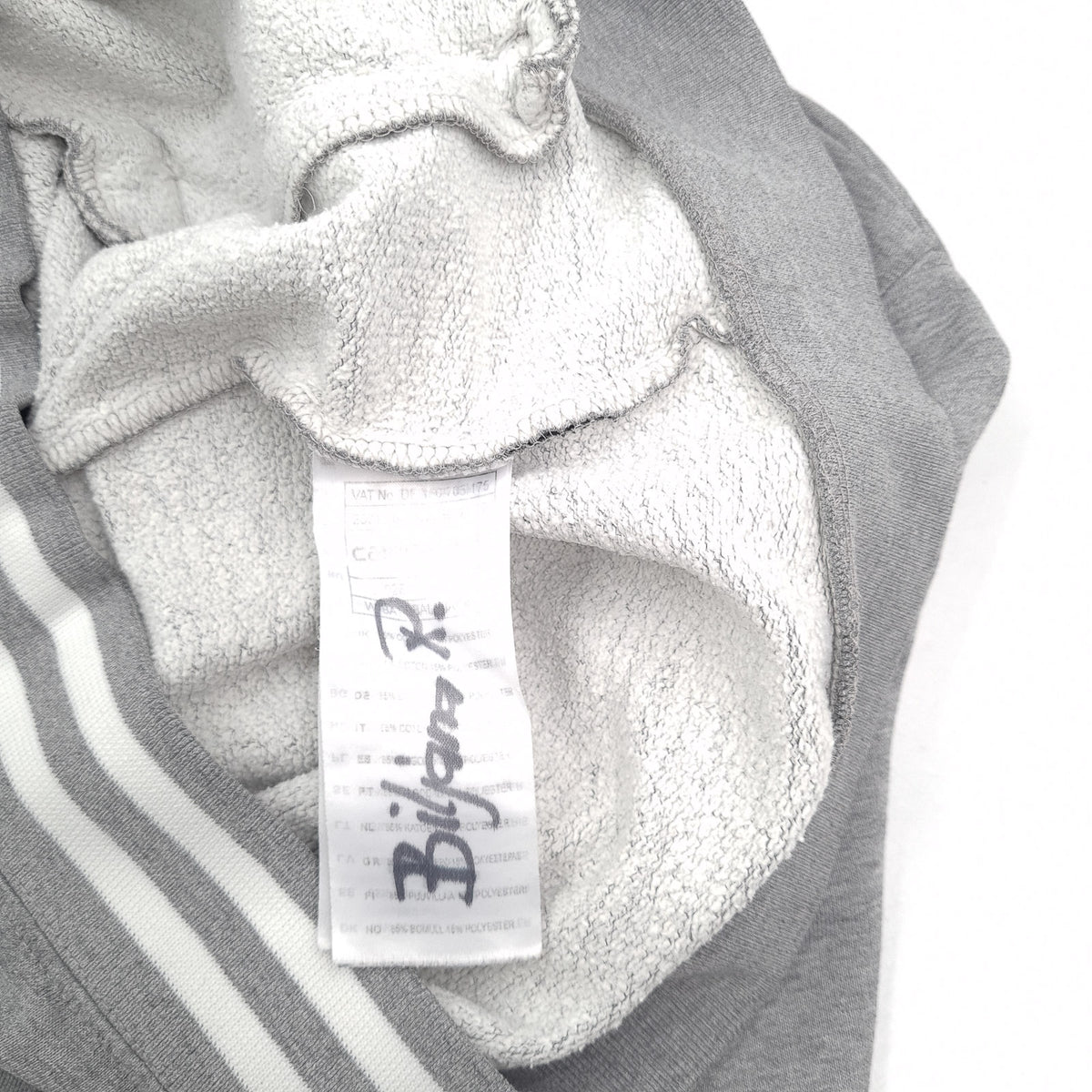 Carhartt Vintage Mens Cardigan Cotton Grey Round Neck Sweater Knit Size M, detail view 4, image 6 of 8
