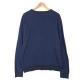 Tommy Hilfiger Vintage Mens Jumper Sweater Cotton Blue Crew Neck Pullover Size XL, detail view 1, image 3 of 7