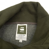 G-Star Vintage Mens Sweatshirt Cotton Green High Neck Pullover Size M, detail view 2, image 4 of 9