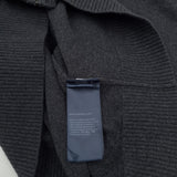 Tommy Hilfiger Vintage Mens Full Zip Sweater Cotton Cashmere Grey High Neck Size S, detail view 4, image 6 of 8