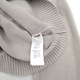 Camp David Vintage Mens Jumper Sweater Cotton Grey V-Neck Pullover Knit Size XL, detail view 4, image 6 of 7
