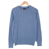 Gant Mens Jumper Sweater Cotton Blue Crew Neck Pullover Knit Size M, front view, image 1 of 7