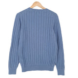 Gant Mens Jumper Sweater Cotton Blue Crew Neck Pullover Knit Size M, detail view 1, image 3 of 7