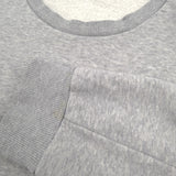Adidas Vintage Mens Sweatshirt Cotton Grey Crew Neck Pullover Size M, detail view 6, image 8 of 9