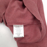 Lyle & Scott Vintage Mens Jumper Sweater Cotton Wool Pink Crew Neck Pullover Size S, detail view 4, image 6 of 8