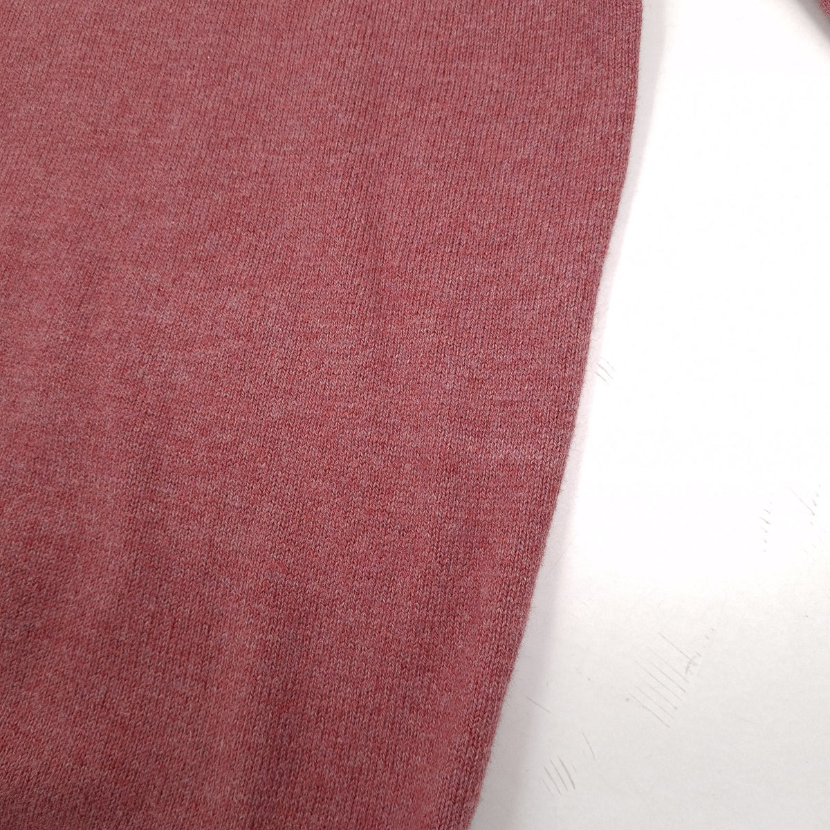 Lyle & Scott Vintage Mens Jumper Sweater Cotton Wool Pink Crew Neck Pullover Size S, detail view 6, image 8 of 8