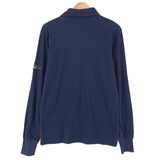 Gant Mens Sweatshirt Cotton Striped Blue Collared Pullover Size M, detail view 1, image 3 of 8