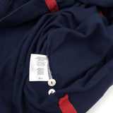 Gant Mens Sweatshirt Cotton Striped Blue Collared Pullover Size M, detail view 4, image 6 of 8