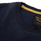 Pme Legend Vintage Mens Jumper Sweater Cotton Blue Crew Neck Pullover Knit Size M, detail view 8, image 10 of 10