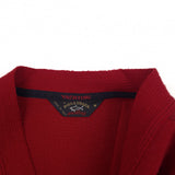 Paul & Shark Vintage Mens Cardigan Wool Red V-Neck Sweater Knit Size M, detail view 2, image 4 of 10